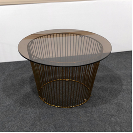 Black Round Coffee Table
